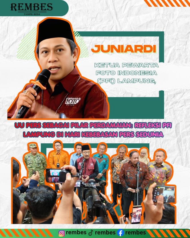 
 UU pers Sebagai Pilar Perdamaian