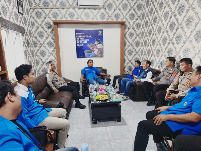 
 KNPI Prov Lampung Perkuat  peran pemuda dlm menjaga  KAMTIBMAS di Wilayah  Lampung.
