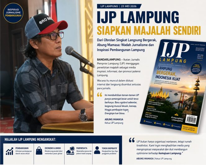 
 Ikatan Jurnalis Pemprov Lampung Siap terbitkan Majalah IJP
