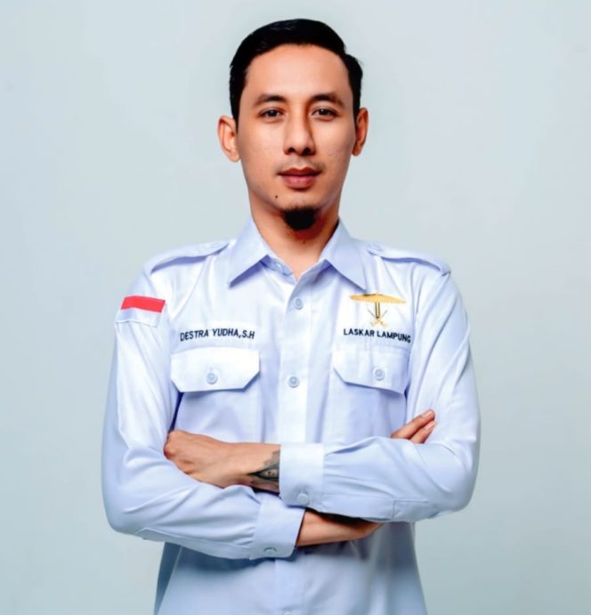 
 ketua DPC Laskar Lampung Kota  Bandar Lampung  Geram Pendidikan untuk Rakyat Miskin Menjadi Proyek Keluarga