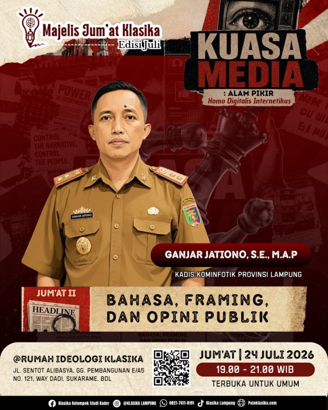 
 Media Bukan hanya Menyajikan Berita Fakta Tapi bisa Membentuk Sudut Pandang Cara Melihanya .