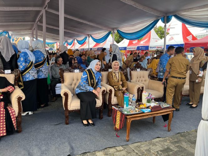 
 Bunda Literasi Lampung Dorong Perpustakaan Menjadi Ruang Rekreasi  dan Edukasi keluarga