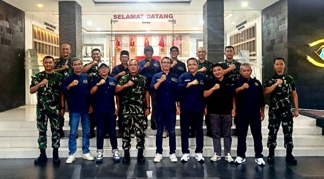 
 PWI dan Brigif4 Marinir  Siap Bersinerji di HPN dan PORWANAS 2027 di Lampung