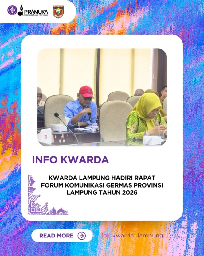 
 Kwarda Gerakan Pramuka  Lampung  Penuhi Undangan Sekda Provinsi Lampung