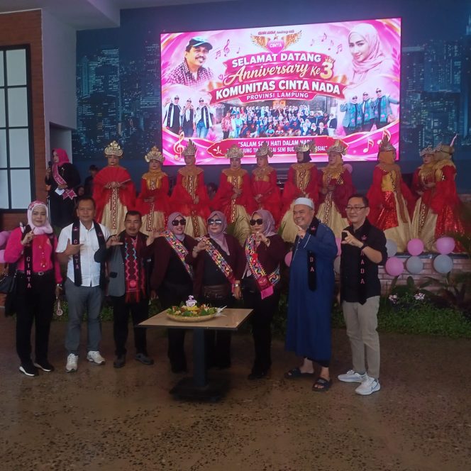 
 Grup Cinta Nada provinsi Lampung Rayakan Ulang Tahun ke 3 di Navara Park